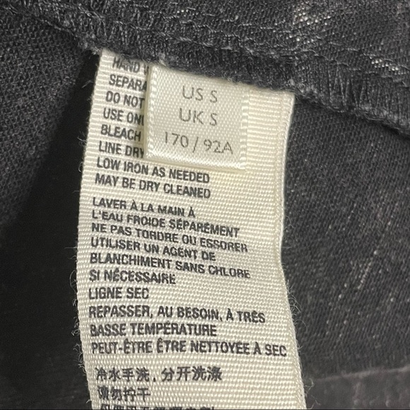 Free People black denim pleated baby doll festival tank - Picture 5 of 5